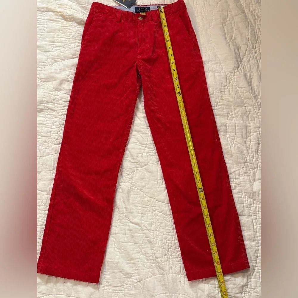 NWT Polo Ralph Lauren Straight Fit Corduroy Pants for boys size 10